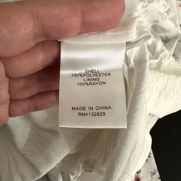 Tularosa Brooklyn Dress in Ivory Vine Floral - Picture 10 of 14